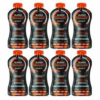 Energinis gelis EthicSport Super Dextrin, be kofeino, apelsinų skonio, veganams, 8 vnt.