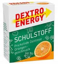 Energetiniai gliukozės DE Orange XL tabletės