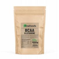 Aminorūgštys RAWFOODS BCAA Glutamine 1000g