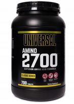 Aminorūgštys Universal AMINO 2700, BCAA, EAA, 700 tabletės