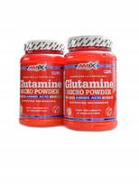 L-glutamino milteliai Amix 2 x 1000 g duopak