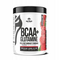 BCAA + Glutamine 500g aviečių skonio, FireSnake