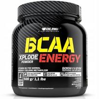 Aminorūgščių milteliai Olimp BCAA Xplode Energy 500g vaisių skonio