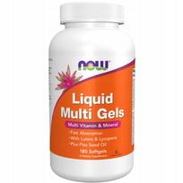 Maisto papildas NOW Foods Multi Gels 180 kaps. vitaminai ir mineralai