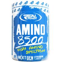 Amino rūgštys REAL PHARM Amino 8500 400 BCAA tabletės