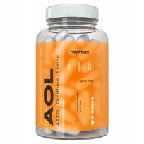 Amino rūgštys nowmax AOL 90 kapsulių + nowmax tablečių dėžutė