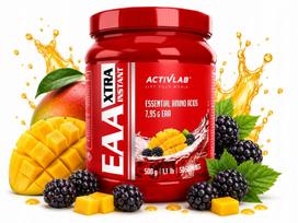 Aminorūgštys Activlab EAA Xtra 500 g Mango Blackberry