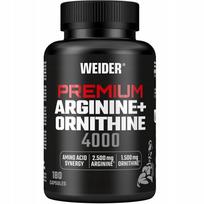 Aminorūgštys WEIDER ARGININE ORNITHINE 4000 180 kapsulių