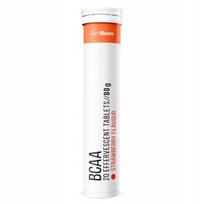 BCAA putojančios tabletės 20 vnt., braškinės, GymBeam