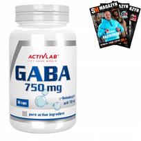 Maisto papildas ACTIVLAB GABA 750 mg, 60 kapsulių