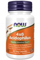 Probiotikai NOW Foods Acidophilus 4X6, 60 kapsulių