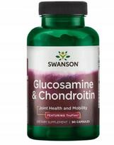 Gliukozamino ir chondroitino kapsulės Swanson, 90 vnt.