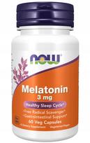Maisto papildas NOW Foods Melatonin 3 mg 60 kapsulių