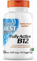 Vitaminas B12 Doctors Best 1500 mcg 60 kapsulių