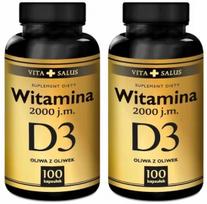 Vitaminas D3 2000 TV, 100 kapsulių