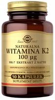 Maisto papildas Solgar Vitamin K2 MK-7 su natto, 50 kaps.