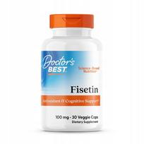 Maisto papildas Dr's Best Fisetin Novusetin 100 mg, 30 veganiškų kapsulių