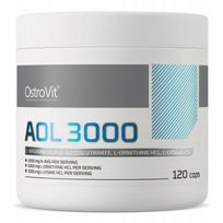 Maisto papildas OstroVit AOL 3000, 120 kapsulių, lizinas, ornitynas HCl, argininas