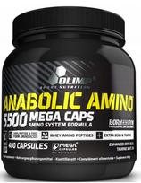 Amino rūgštys OLIMP ANABOLIC AMINO 5500 MC 400 kaps.