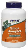 Maisto papildas NOW Foods Silica Complex 500mg, 180 tablečių