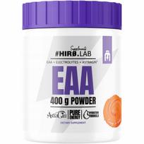Aminorūgščių milteliai EAA HIRO.LAB 400 g, apelsinų skonio