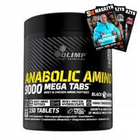 Aminorūgščių tabletės OLIMP ANABOLIC AMINO 9000 150 vnt.