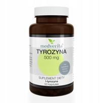 Aminorūgštis Medverita L-Tyrosine 500mg 50 kapsulių