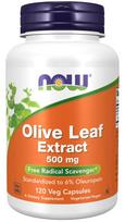 Maisto papildas NOW Foods Olive Leaf Extract 500mg, 120 kapsulių