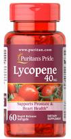 Maisto papildas PURITANS PRIDE LYCOPENE 40 mg 60 kapsulių