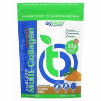 Kolagenas su ciberžole BioTRUST Ageless Multicollagen + Turmeric Golden Milk, 304 g