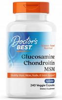 Maisto papildas Dr Best Glucosamine Chondroitin MSM OptiMSM, 240 kaps.