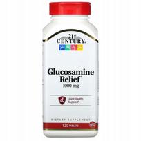 Gliukozamino papildas 21st Century, 1000 mg, 120 tablečių