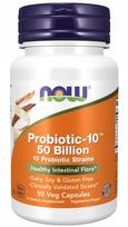 Probiotikai NOW Foods Probiotic-10, 10 rūšių, 50 milijardų, 50 kapsulių