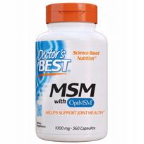 Maisto papildas Doctor's Best MSM OptiMSM, 360 kapsulių