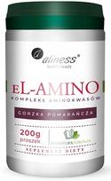 Aminorūgščių kompleksas Aliness eL-AMINO EAA milteliai 200 g (bitter orange)