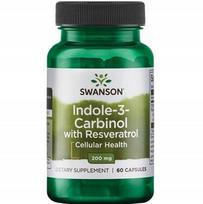 Maisto papildas SWANSON Indole-3-Carbinol su resveratroliu 200 mg