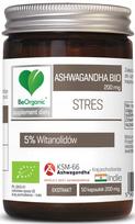 Maisto papildas BeOrganic by Aliness ASHWAGANDHA KSM-66 5% BIO 200mg 50 kapsulių