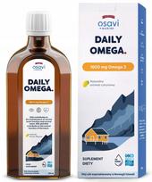 Maisto papildas Osavi Daily Omega 3 1600mg EPA 700mg DHA 600mg citrinų skonio 250ml
