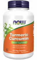Maisto papildas NOW Foods Turmeric Curcumin 95% kurkuminas, 120 kapsulių