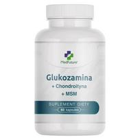 Maisto papildas GLUCOSAMINE + CHONDROITIN + MSM, 60 kaps., VEGE