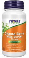 Maisto papildas NOW Foods Chaste Berry Vitex 300mg, 90 kapsulių