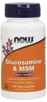 Maisto papildas NOW FOODS Glucosamine and MSM, 60 kapsulių