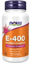 Maisto papildas NOW Foods VITAMIN E-400 268mg, 100 kapsulių