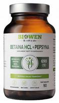 Biowen Betaine HCL + Pepsin + Pipirmėtė, 90 veganiškų kapsulių
