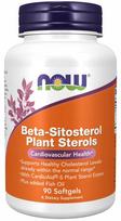 Maisto papildas NOW Foods Beta-sitosterol, augaliniai steroliai, žuvų taukai, 90 kaps.