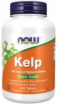 Maisto papildas NOW Foods Kelp 150mcg, 200 tabletės