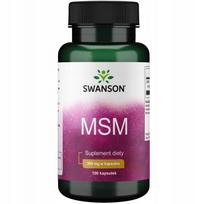 Maisto papildas SWANSON MSM Sulphur, 500 mg, 100 kapsulių