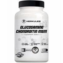 Maisto papildas HERKULES Glucosamine Chondroitin MSM 90 kaps. sąnariams ir kremzlėms