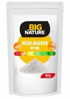 Maisto papildas Big Nature Fish Collagen 250 g su vitaminu C
