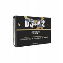 Maisto papildas ACTIVLAB HORIZON Vitamin D3+K2, 60 tablečių